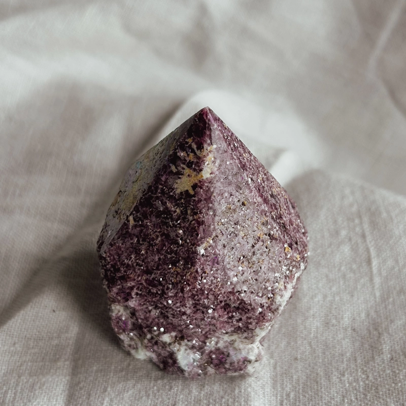 Punta grezza - Lepidolite